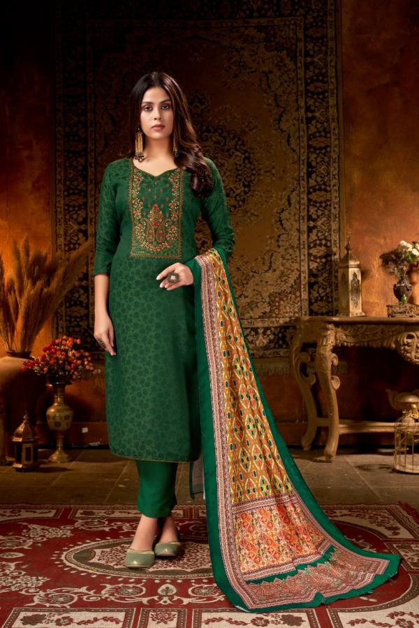 Bipson Kashmiri Beauty 3001 To 3004 Pashmina Dress Material